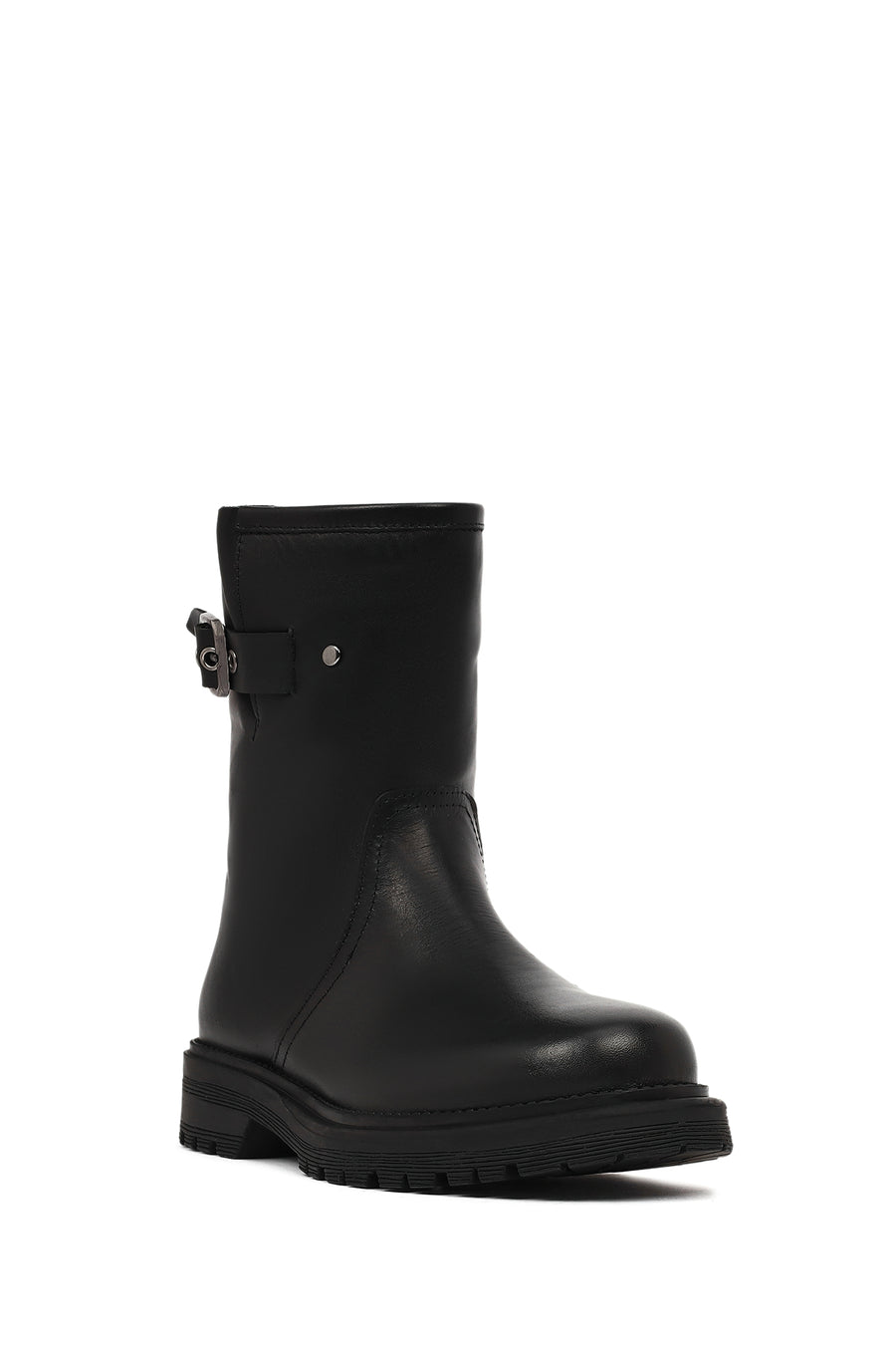 Women's Black Leather Boots
