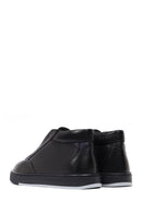 Men's Black Leather Sports Boots | Derimod