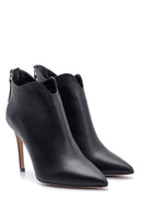 Women's Leather Heeled Boots | Derimod