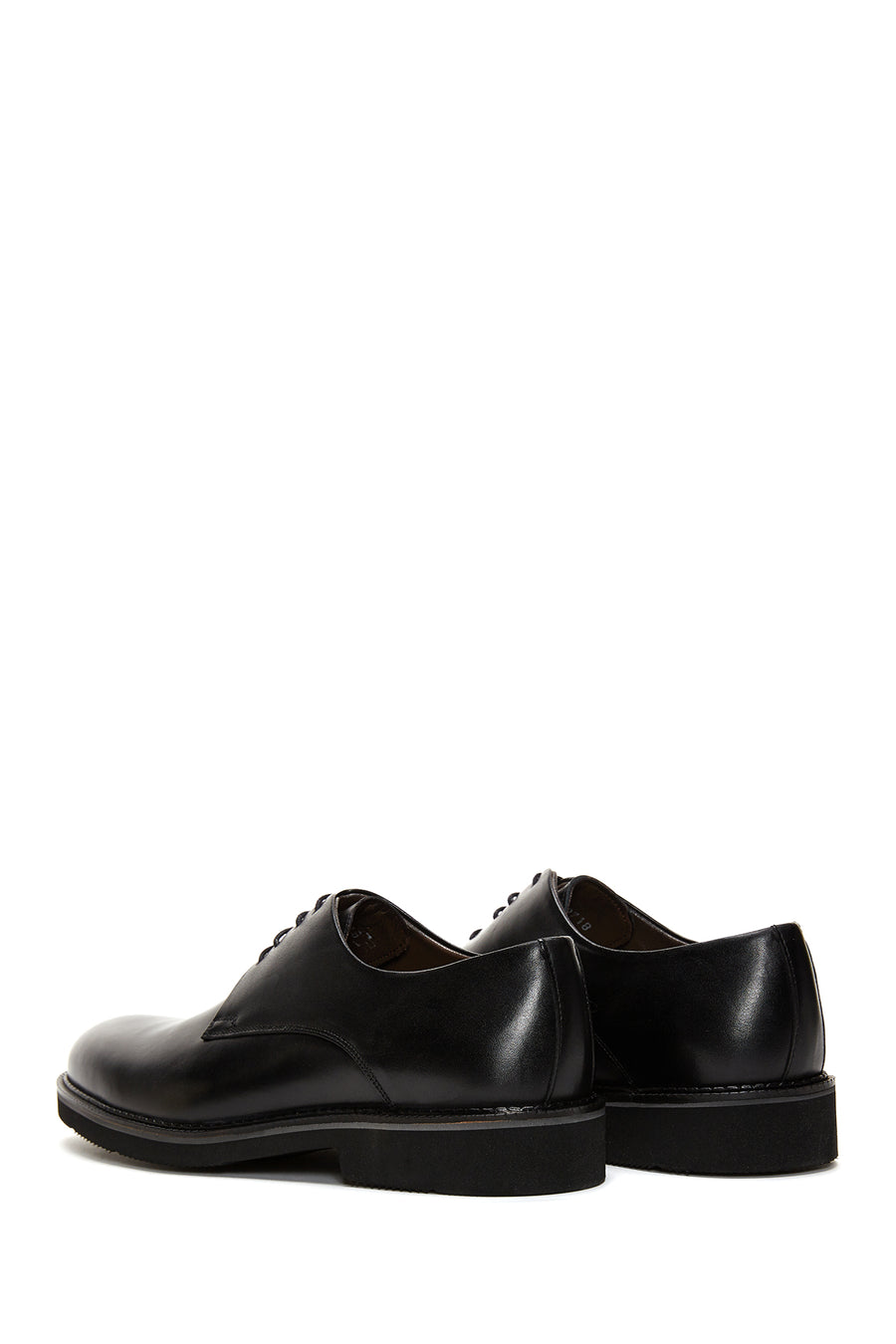 
Men's Black Lace-Up Leather Classic Shoes
