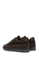 Men's Brown Lace-Up Leather Casual Sneaker | Derimod