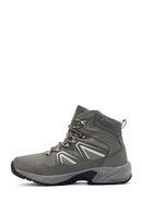 Derimod Dry Men's Grey Laced Waterproof Leather Outdoor Boots | Derimod