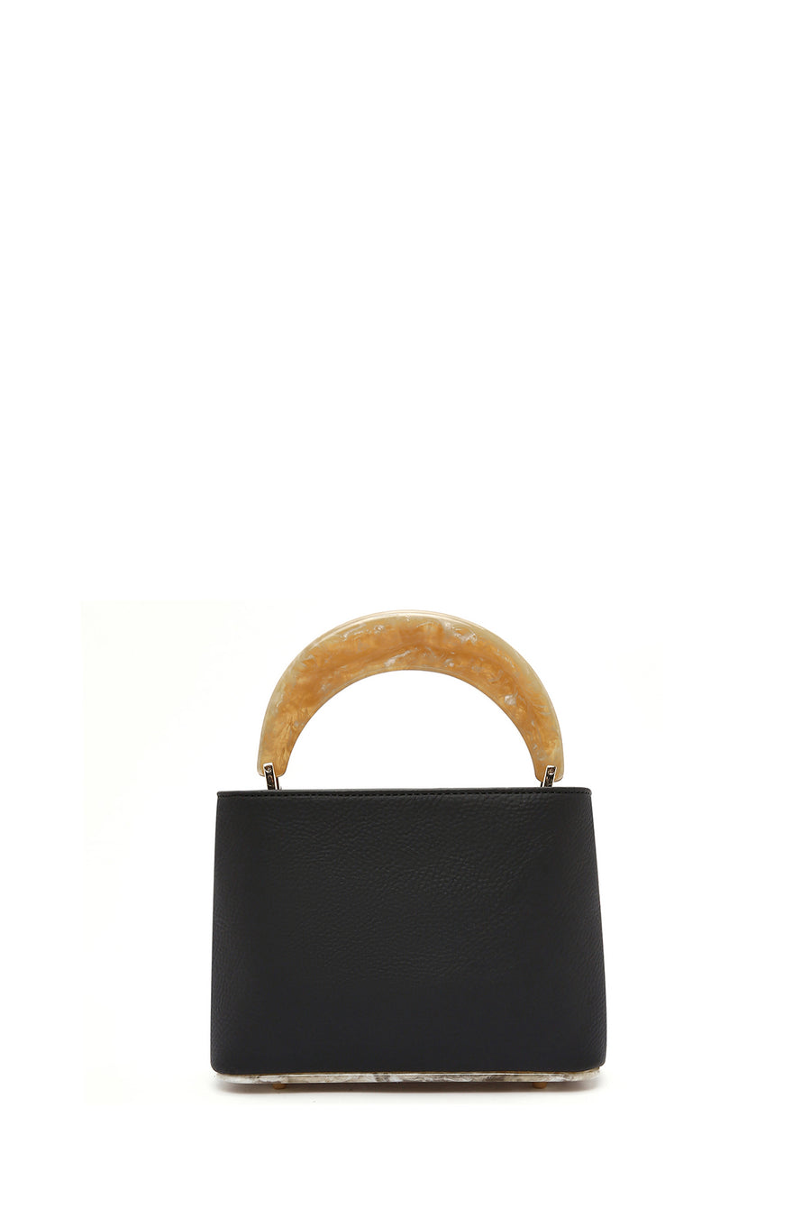 Women's Black Long Strap Mini Handbag