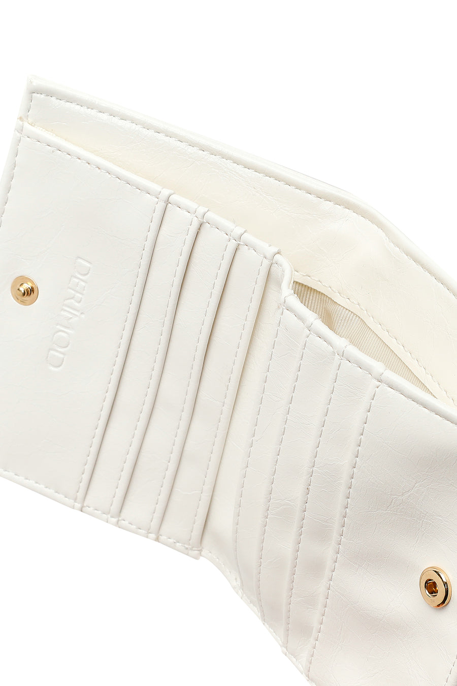 Women's Cream Wallet with Accessories