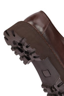 Male Brown Lace-Up Thick-Soled Leather Casual Shoe | Derimod