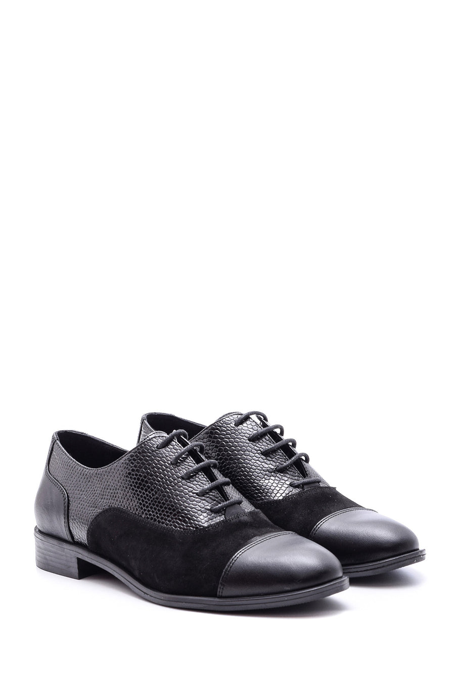 Women's Crocodile Detailed Shoes