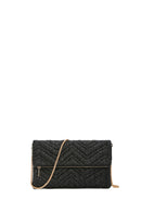 Women's Black Long Chain Strap Clutch Bag | Derimod