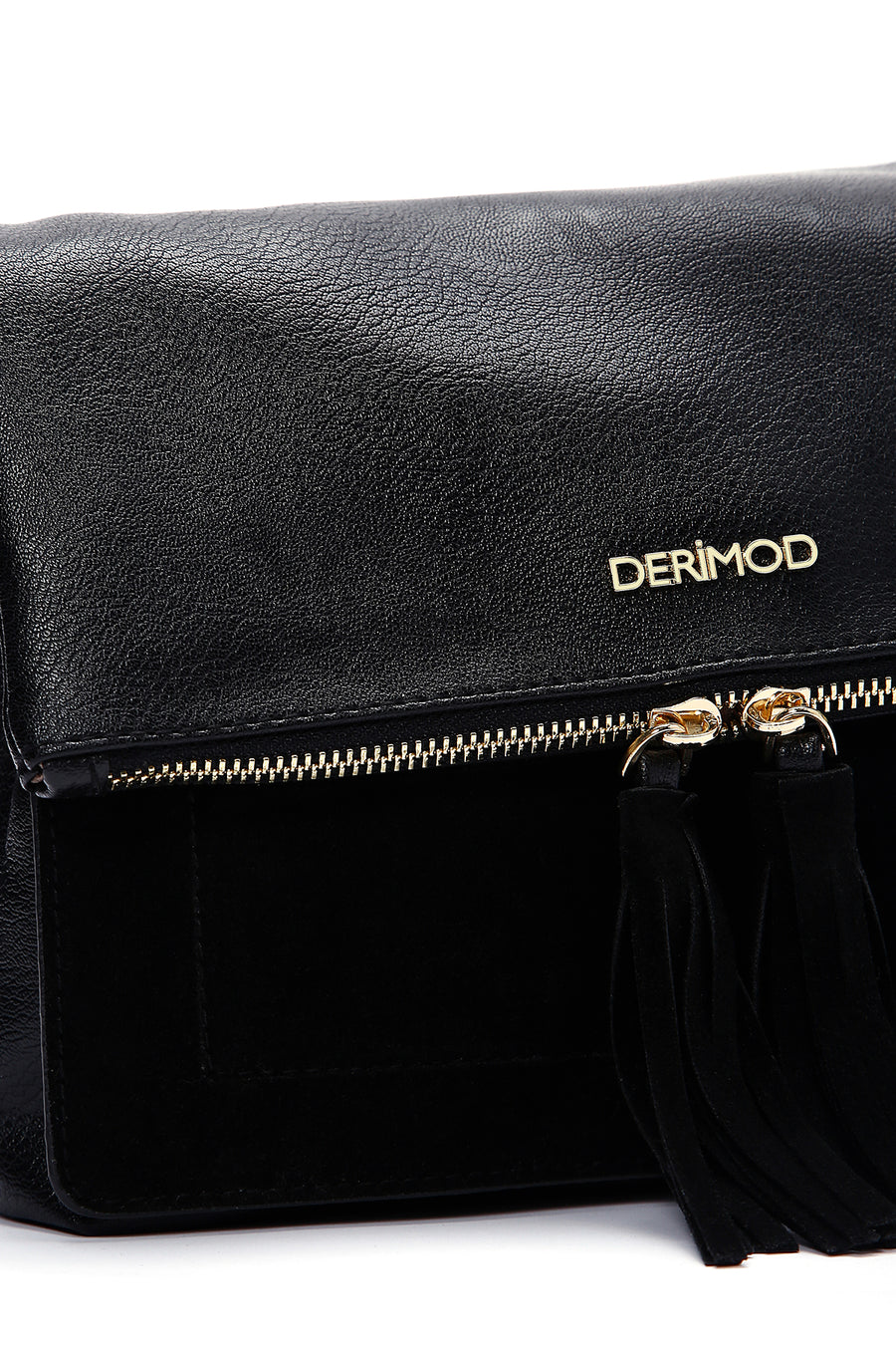 Women's Black Long Strap Crossbody Bag