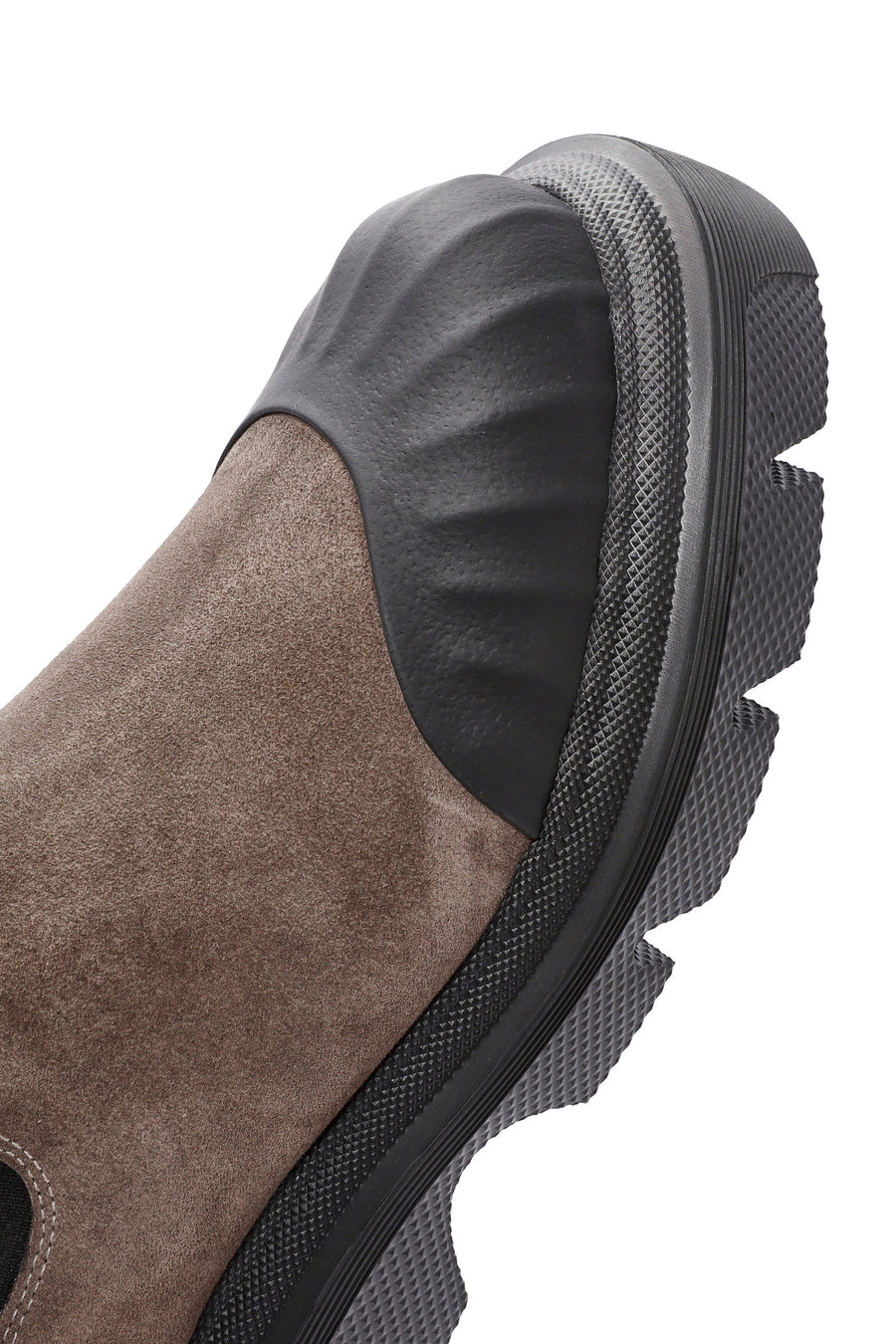 Men's Mink Thick Sole Suede Leather Chelsea Boots
