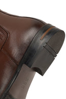 Men's Brown Leather Chelsea Boot | Derimod