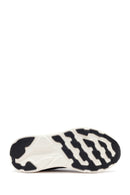 Women's Black Lace-Up Thick Soled Sneaker | Derimod
