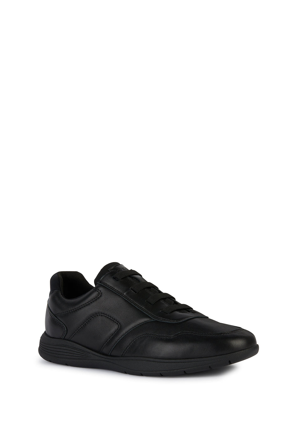 
Geox Men's Black Spherica Ec2 Lace-up Leather Sneaker
