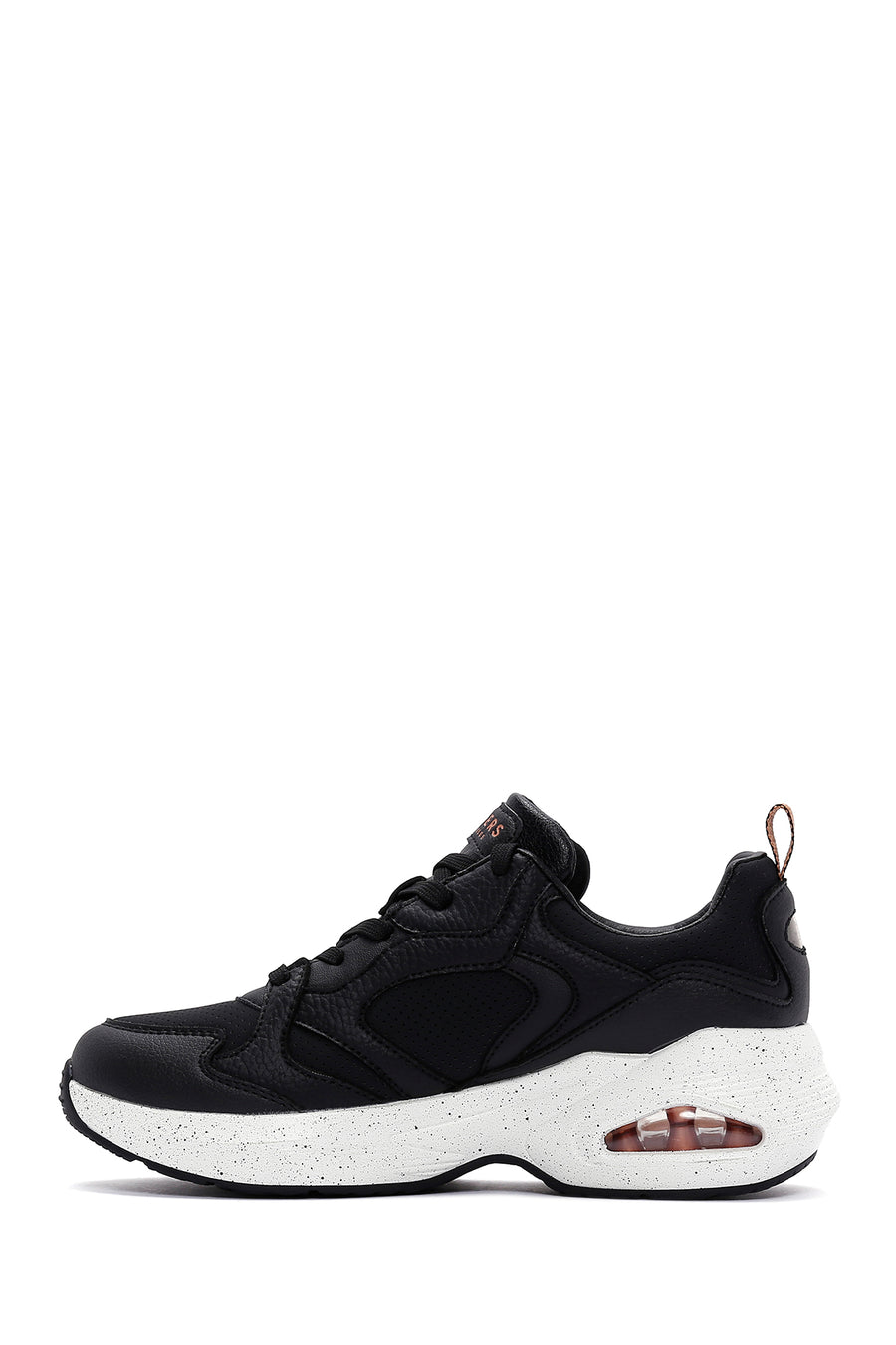 Skechers Women's Black Out Street Fun Thick Soled Sneaker