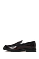 Erkek Bordo Deri Casual Loafer | Derimod
