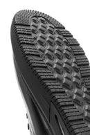 Men's Black Lace-Up Thick Sole Leather Sneakers | Derimod