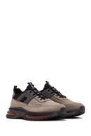 Men's Leather Nubuck Sneaker | Derimod