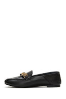 Kadın Deri Zincirli Loafer | Derimod