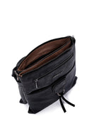 Women's Black Long Strap Crossbody Bag | Derimod