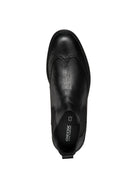 Geox Men's Black Walk Pleasure C Leather Chelsea Boots | Derimod