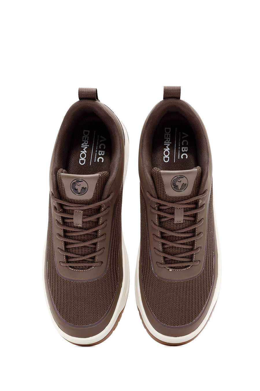 ACBC x Derimod Erkek Kahverengi Bağcıklı Sneaker