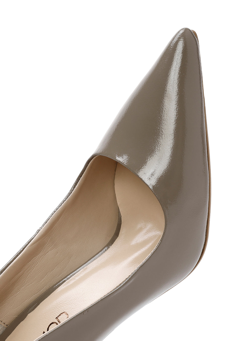 Women's Mink Thin Heels Patent Leather Stiletto
