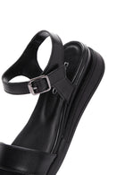 Kadın Siyah Comfort Sandalet | Derimod