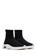 Women's Black High Top Sneaker | Derimod