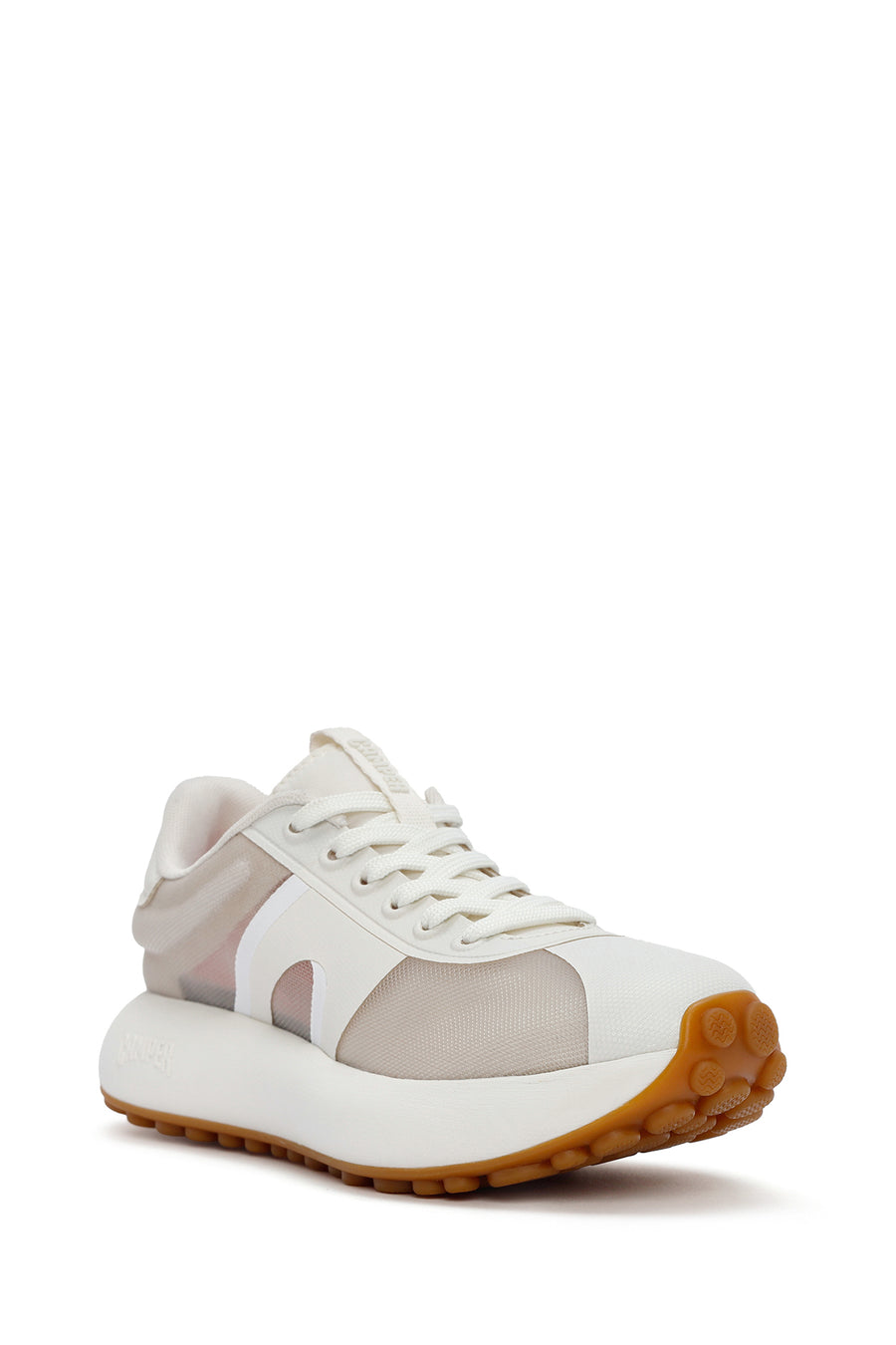 Camper Women's Grey Pelotas Athens Lace-Up Sneakers