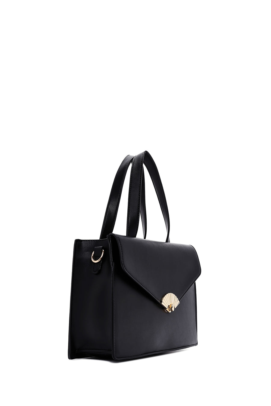 Women's Black Long Strap Shoulder Bag