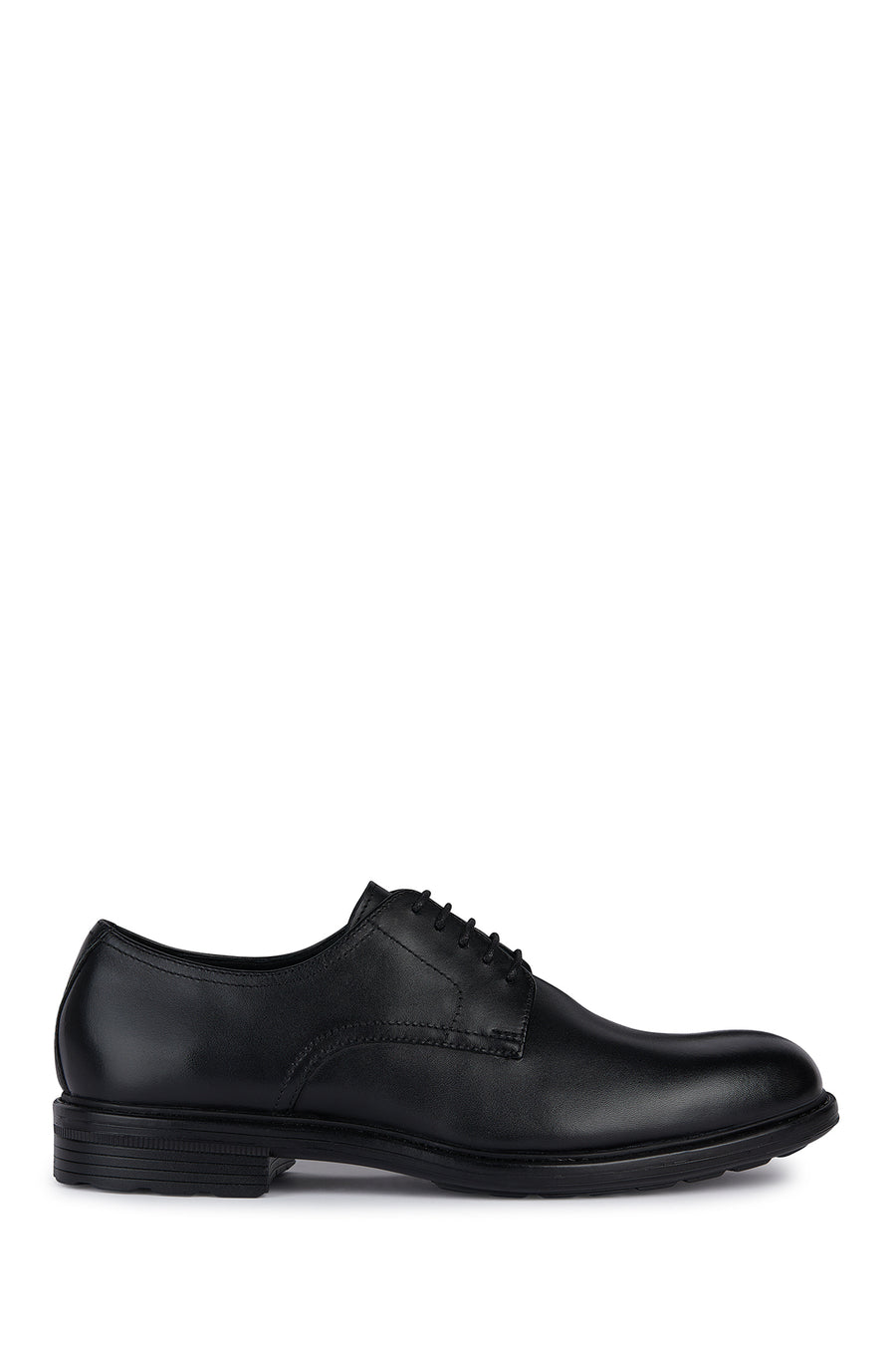Geox Men's Black Walk Pleasure Lace-up Leather Classic Shoes U45CGB00043C9999 | Derimod