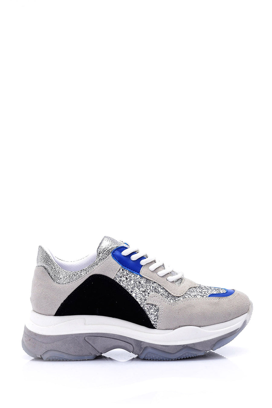 Kadın Yüksek Tabanlı Sneaker 19SFE123114 | Derimod