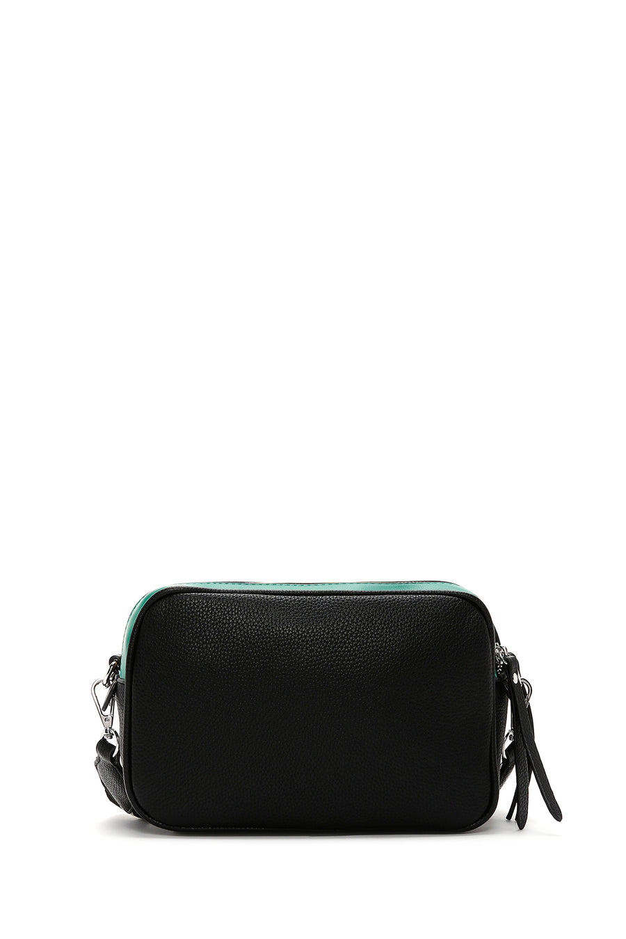 Women's Black Long Strap Crossbody Bag