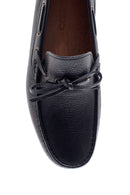 Erkek Siyah Deri Casual Loafer | Derimod