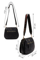 Women's Black Strap Shoulder Bag | Derimod