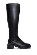 Women's Black Zippered Boots | Derimod