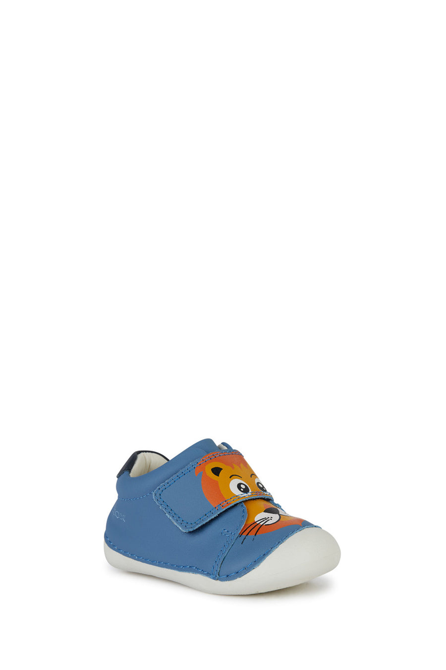 Geox Baby Boy Blue Tutim Banded Suede Sneaker