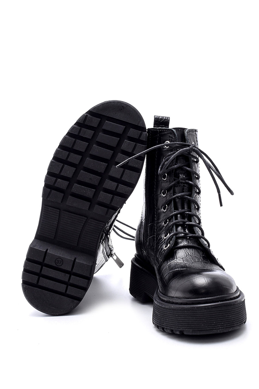 Women's Crocodile Leather Boots