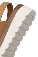 Woman Camel Thick-Soled Sandal | Derimod