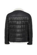 Zermatt Men's Black Teddy Coat | Derimod