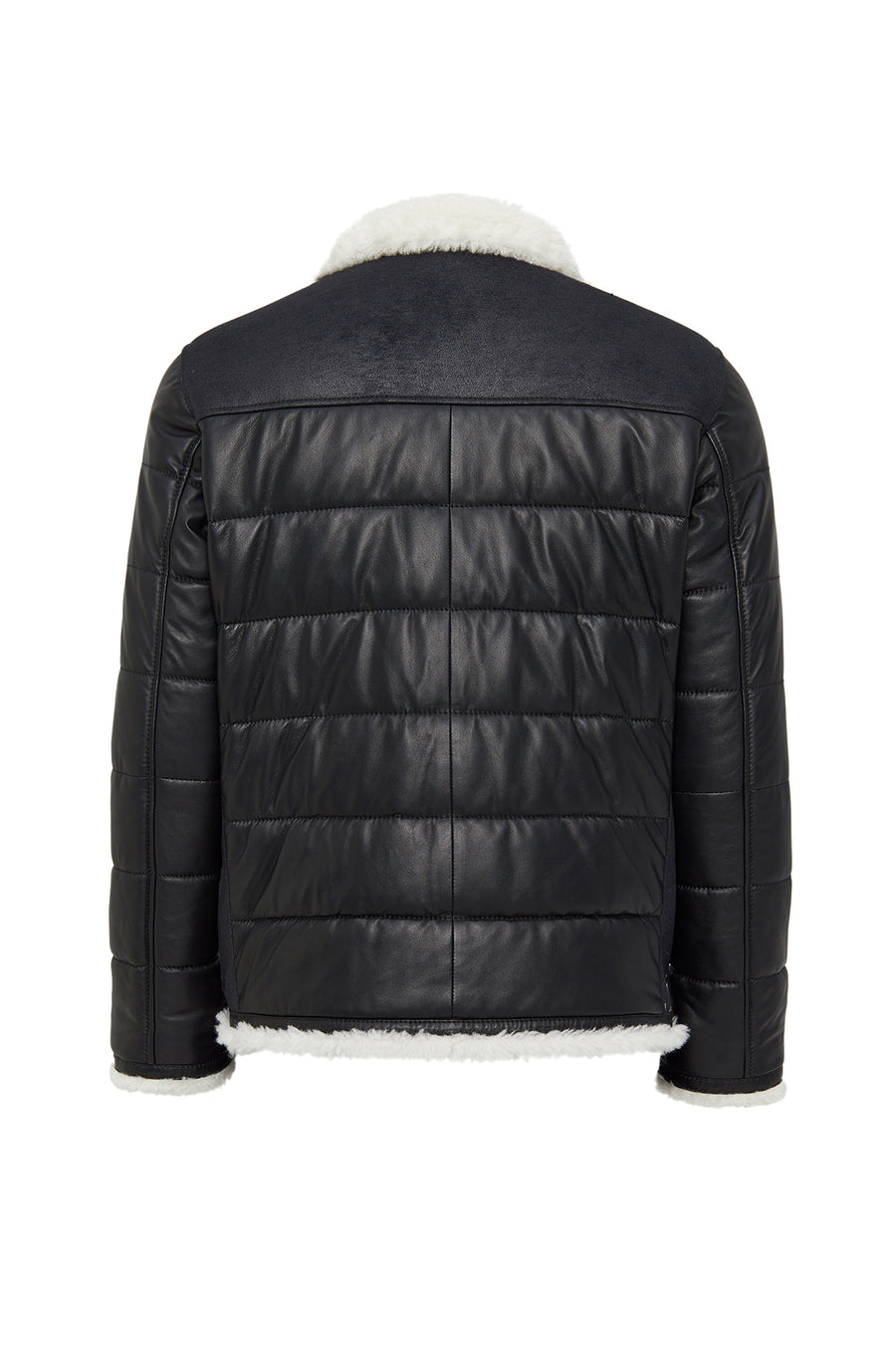 Zermatt Men's Black Teddy Coat