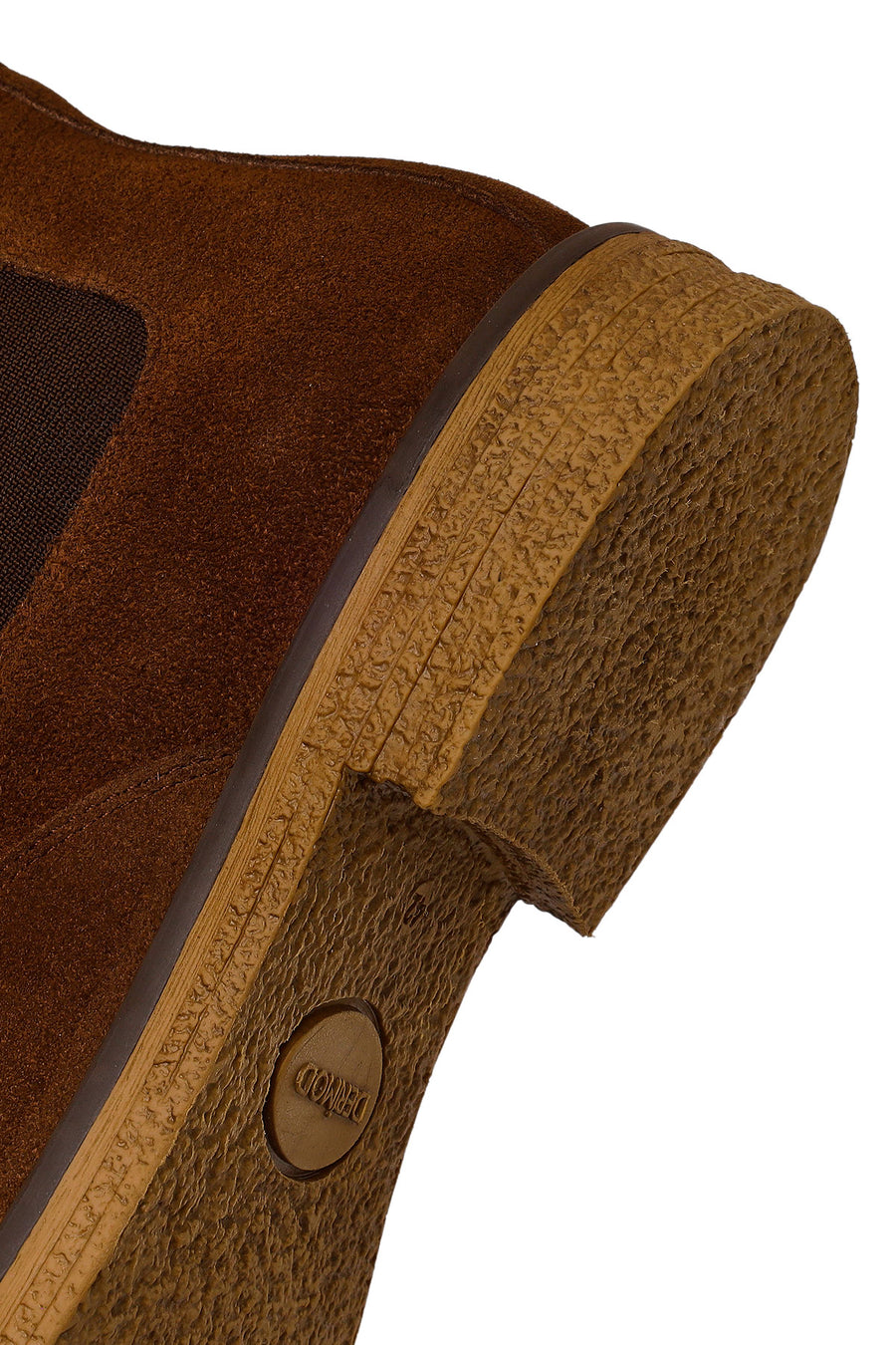 Male Brown Suede Chelsea Boots