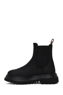 Harley Davidson Woman Black Mourir Leather Chelsea Boots | Derimod
