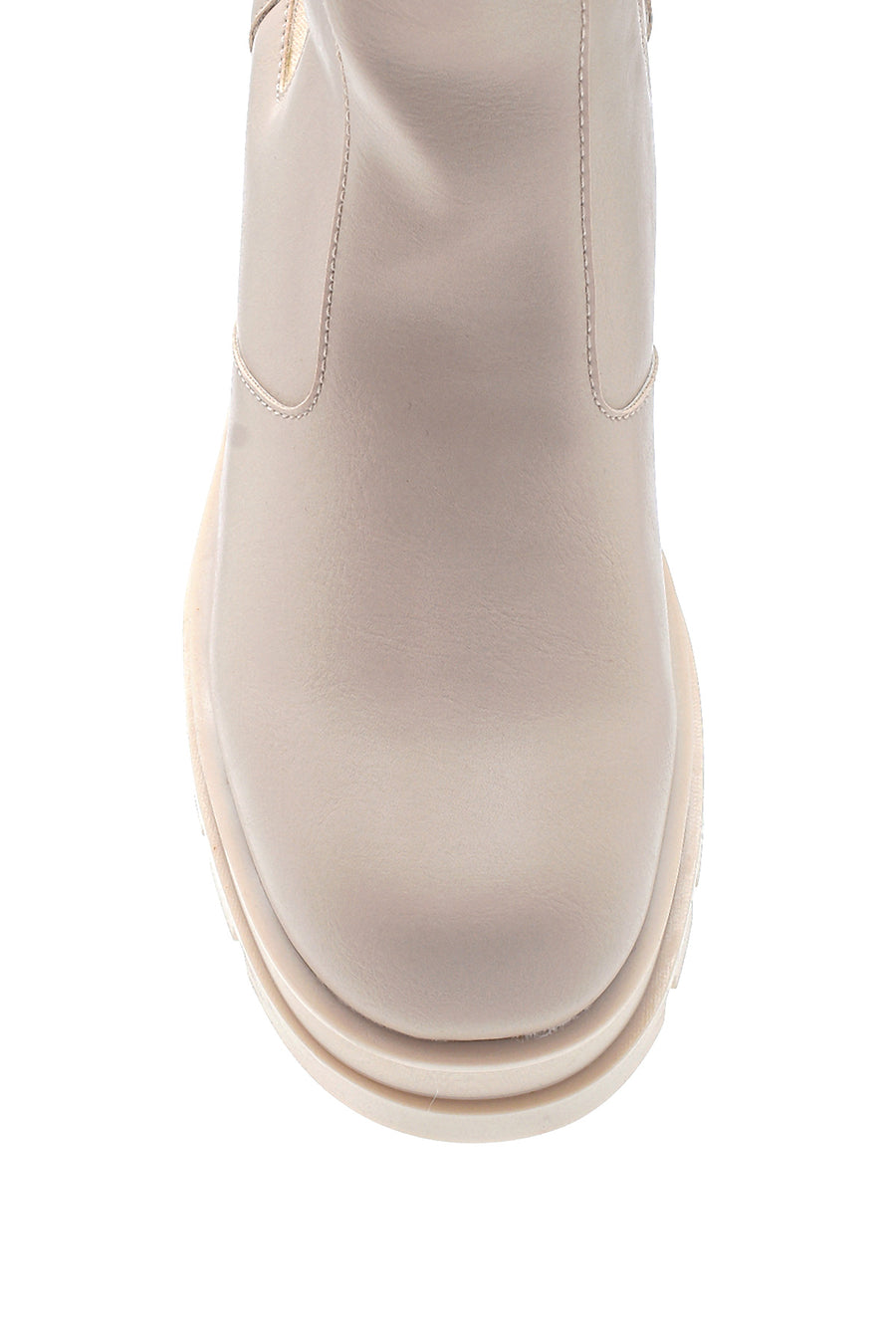 Women's Thick Sole Long Chelsea Boots