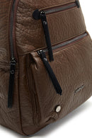 Women's Tan Casual Backpack | Derimod