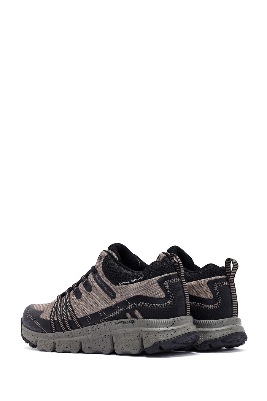 Skechers Men Beige Summits Lace-Up Thick-Soled Outdoor Boot