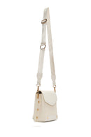 Women's Cream Long Strap Shoulder Bag | Derimod