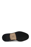 Male Navy Lace-up Leather Casual Shoes | Derimod