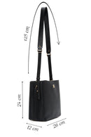 Women's Black Crossbody Bag | Derimod