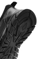Men's Black Lace-up Leather Sneaker | Derimod