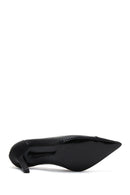 Women's Black Patterned Stiletto | Derimod